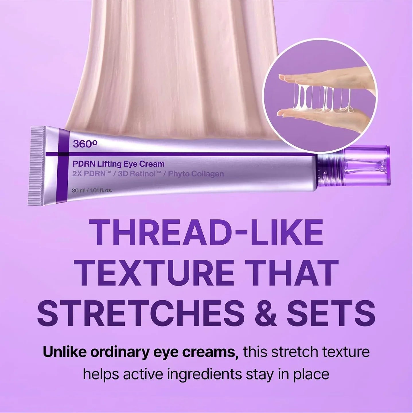 TARESIA 360° PDRN Lifting Eye Cream | Firming & Anti-Wrinkle Under-Eye Treatment (30ml)
