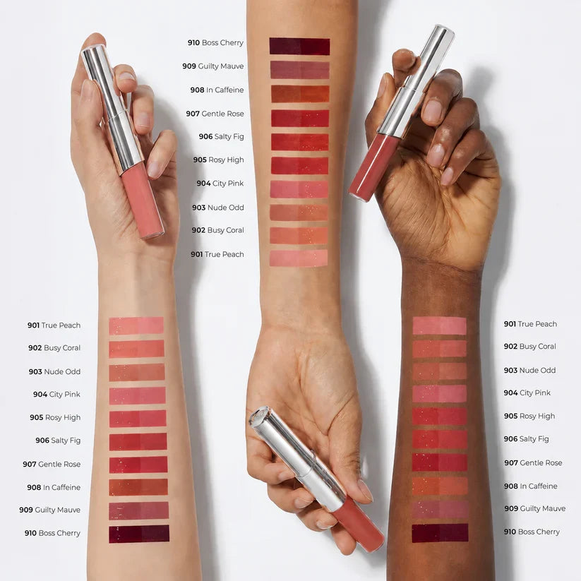 Perfect Twin Lip — Dual-Ended Liquid Lipstick with Velvet Matte Color and Glossy Shine